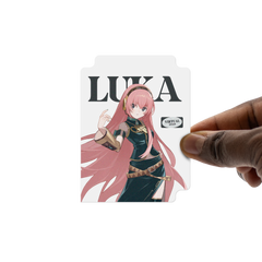 (Preventa 15/09/2026) Deck Protectors in Clear Box: Hatsune Miku- Retro Soundscapes- Luka (100ct)
