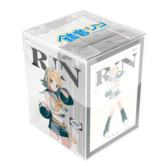 (Preventa 15/09/2026) Deck Protectors in Clear Box: Hatsune Miku- Retro Soundscapes- Rin (100ct)