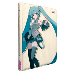 (Preventa 15/09/2026) Binder: PRO 9-Pocket Zippered- Hatsune Miku- Retro Soundscapes