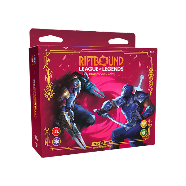 Preventa 31/07/26) Riftbound TCG: Set 4 - Vendetta- Showdown Decks