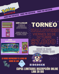 Torneo Halloween 30 de Octubre
