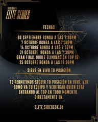 Sidedeck Elite Series 14 Octubre