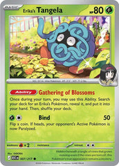 Carta Promo Erika's Tangela Cosmo Foil Inglés