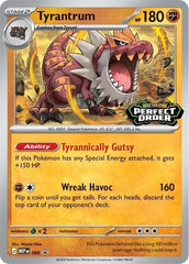 Tyrantrum Pre-Stamped Español