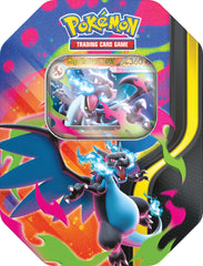 (Preventa 20/02/2026) Mega Charizard Tin Mega Charizard X Ex Inglés