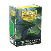 Dragon Shield Apple Green & Silver Dual Matte
