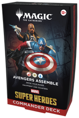 (Preventa 26/06/26) Marvel Super Heroes - Commander Deck Inglés