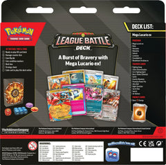 Mega Lucario ex League Battle Deck Inglés