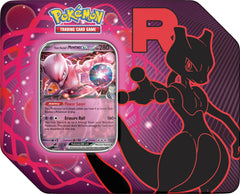 Team Rocket Tin Mewtwo Ex Inglés
