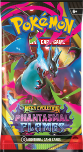 Mega Evolution Phantasmal Flames Booster Pack Inglés