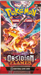 Obsidian Flames Booster Pack Inglés