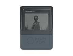 Heavy Play RFG DeckBox 80DS Artificer Grey Gris
