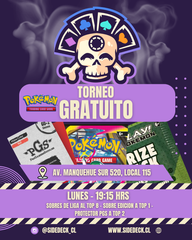 Torneo Gratuito Pokémon 20 Julio