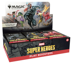 (Preventa 26/06/26) Marvel Super Heroes - Play Booster Box Inglés