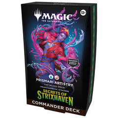 (Entrega Inmediata) Secrets of Strixhaven Commander Deck Prismari Artistry Inglés