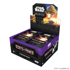 Star Wars Unlimited - Secrets of Power Booster Display Inglés
