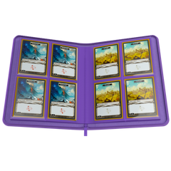 Gamegenic ZIP-UP ALBUM 8-POCKET - PURPLE