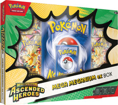 Ascended Heroes Mega ex Box Mega Meganium ex Español