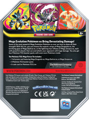 (Preventa 1 - 28 Agosto) Mega Forces Tin Mega-Zeraora ex Inglés