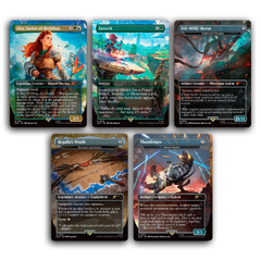 (Preventa 18/12/25) MTG Secret Lair Drop - Horizon: Zero Dawn: Huntress and the Machines - Regular