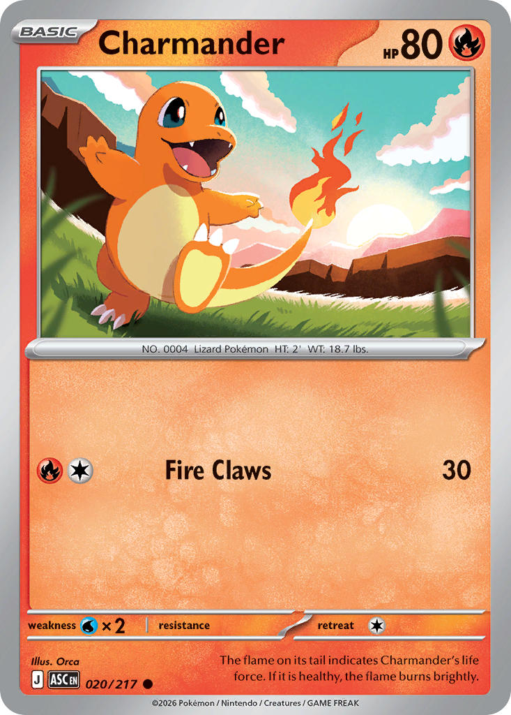 Charmander Promo ASC 020/217 Español