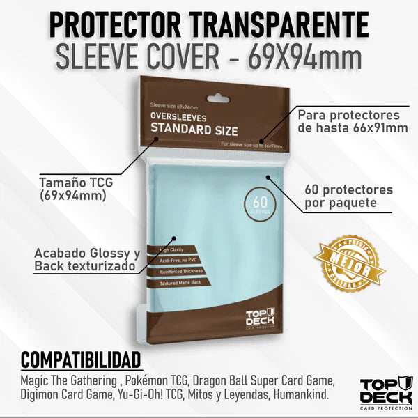 Oversleeves Standard Size Top Deck (60)