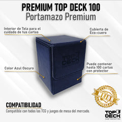 Portamazo Premium Topdeck 100 Azul