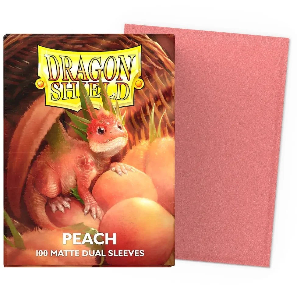 Dragon Shield Peach Dual Matte (100)