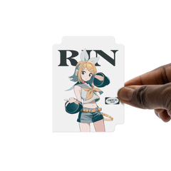 (Preventa 15/09/2026) Deck Protectors in Clear Box: Hatsune Miku- Retro Soundscapes- Rin (100ct)