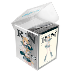 (Preventa 15/09/2026) Deck Protectors in Clear Box: Hatsune Miku- Retro Soundscapes- Rin (100ct)