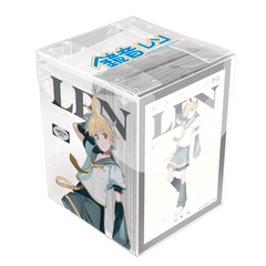 (Preventa 15/09/2026) Deck Protectors in Clear Box: Hatsune Miku- Retro Soundscapes- Len (100ct)