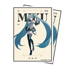 (Preventa 15/09/2026) Deck Protectors: Apex- Hatsune Miku- Retro Soundscapes- Hatsune Miku (105ct)