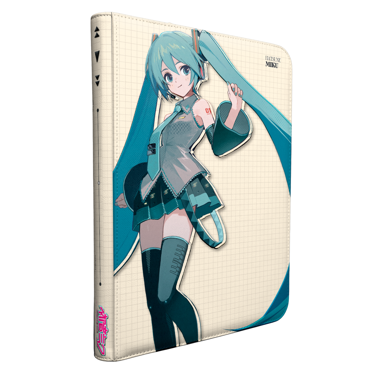 (Preventa 15/09/2026) Binder: PRO 9-Pocket Zippered- Hatsune Miku- Retro Soundscapes