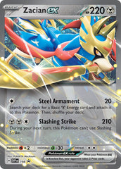 Carta Promo Zacian Ex Inglés