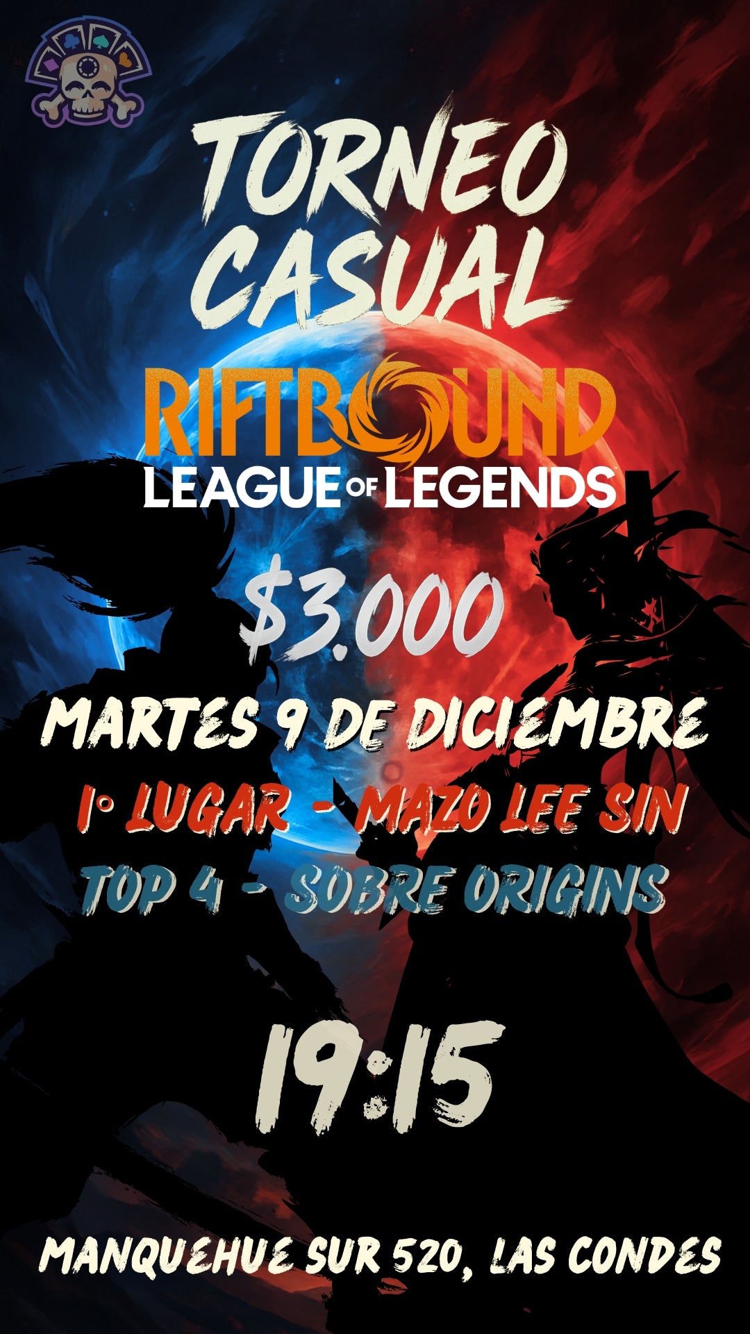 Torneo Casual Riftbound 9 Diciembre