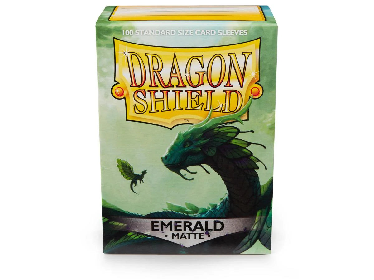 Dragon Shield Matte Emerald (100)