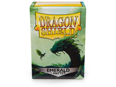 Dragon Shield Matte Emerald (100)