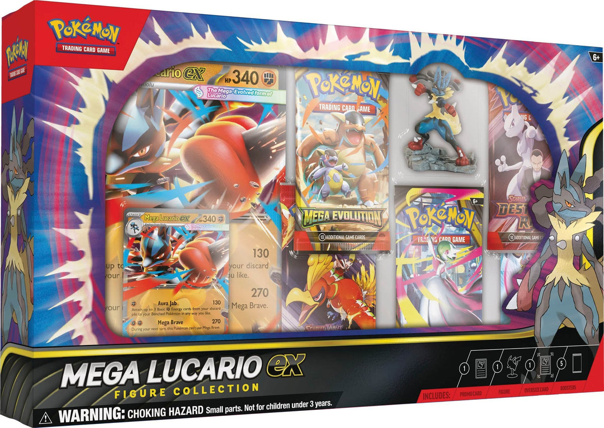 (Preventa) MEGA LUCARIO EX FIGURE COLLECTION ENGLISH