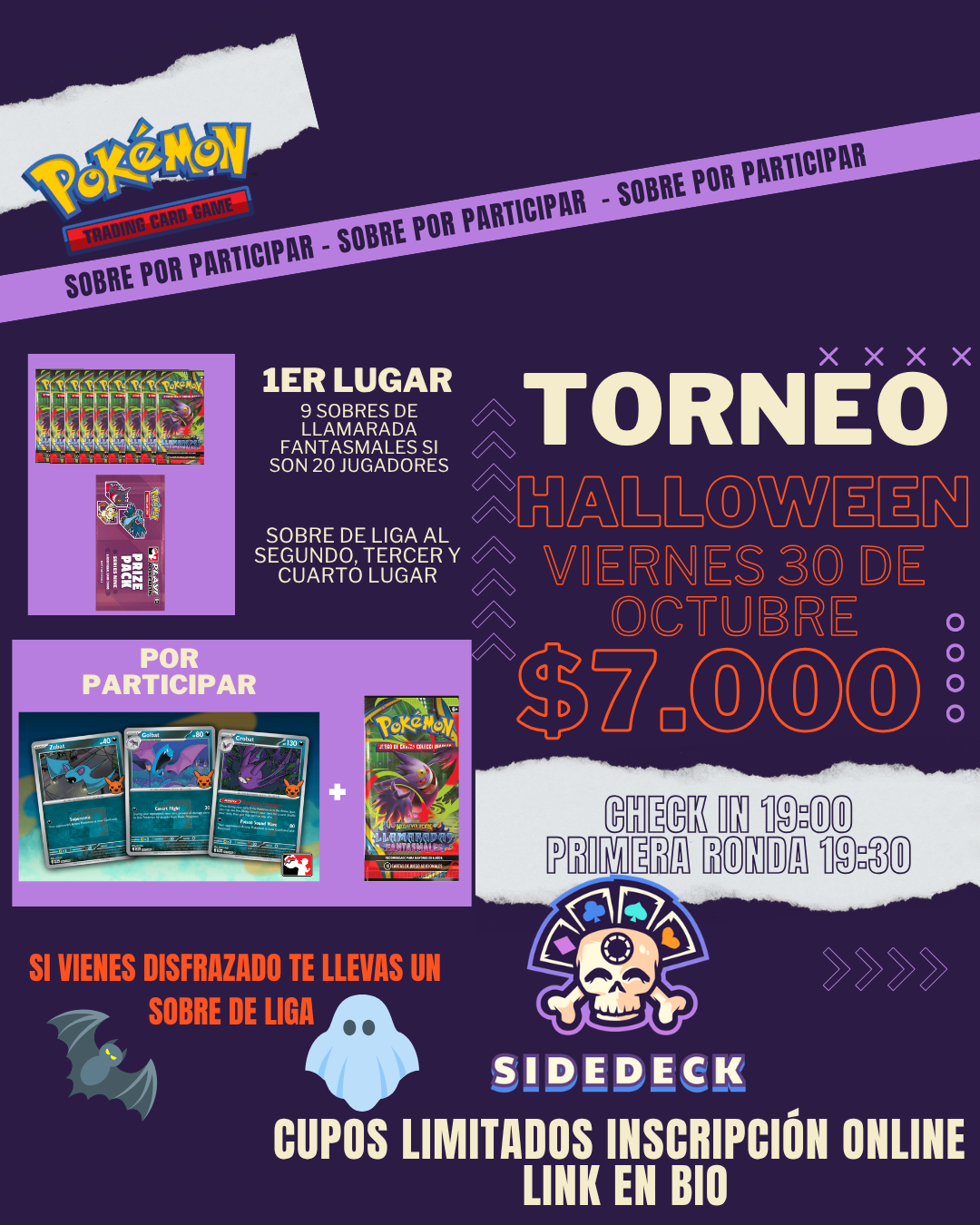Torneo Halloween 30 de Octubre
