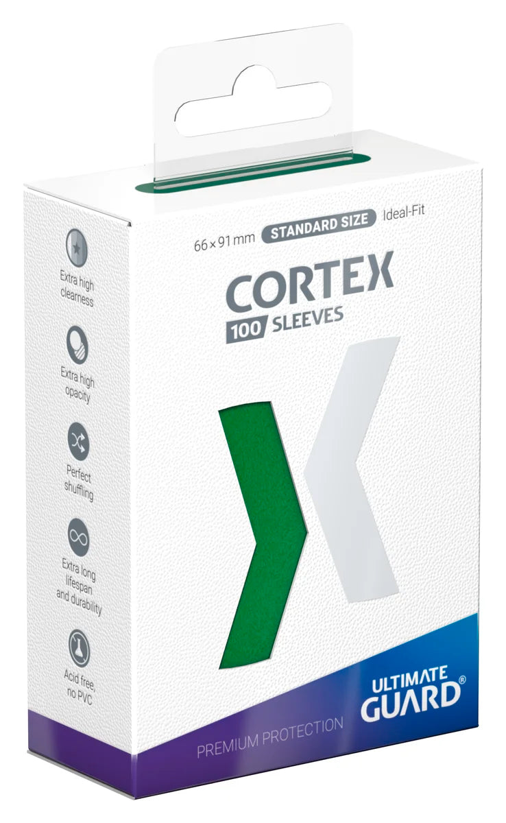 Ultimate Guard Cortex Green Sleeves (100)