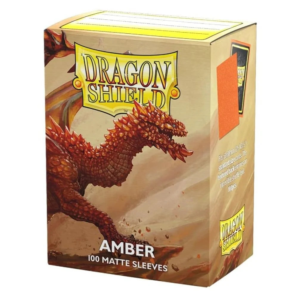 Dragon Shield Matte Amber