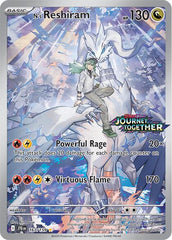 N's Reshiram - 167/159 (Journey Together Stamped) Español