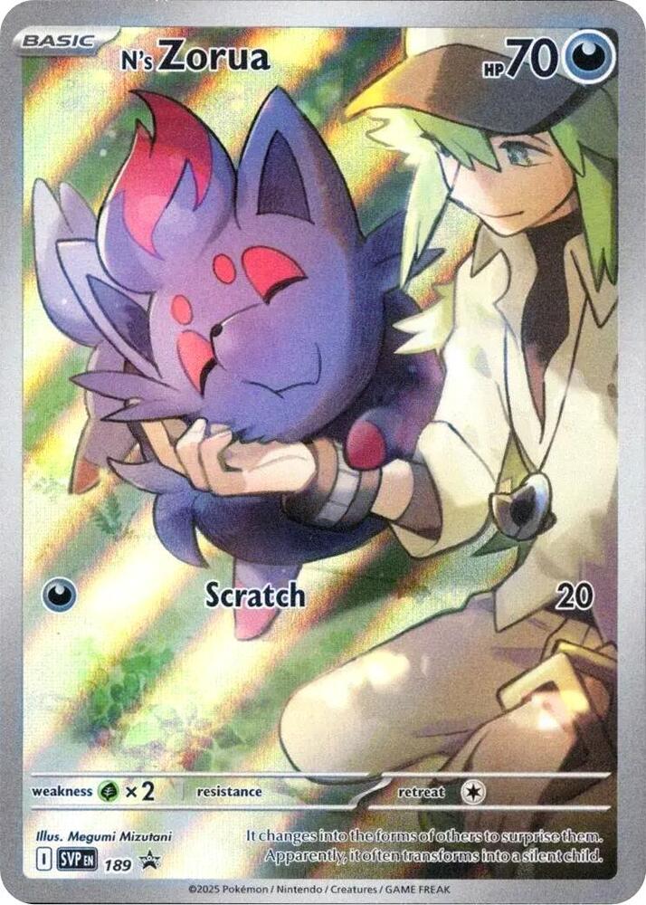 Zorua de N Carta Promo Español