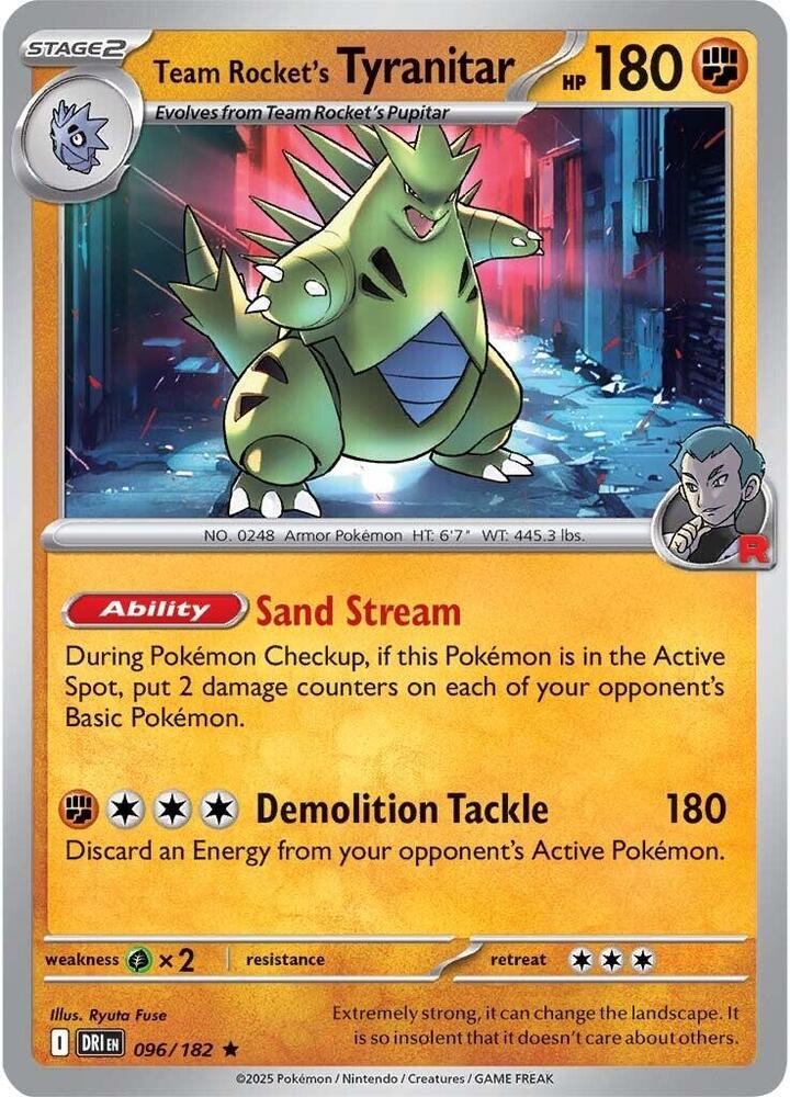 Cartas Promo Team Rocket Zapdos, Articuno, Tyranitar Inglés