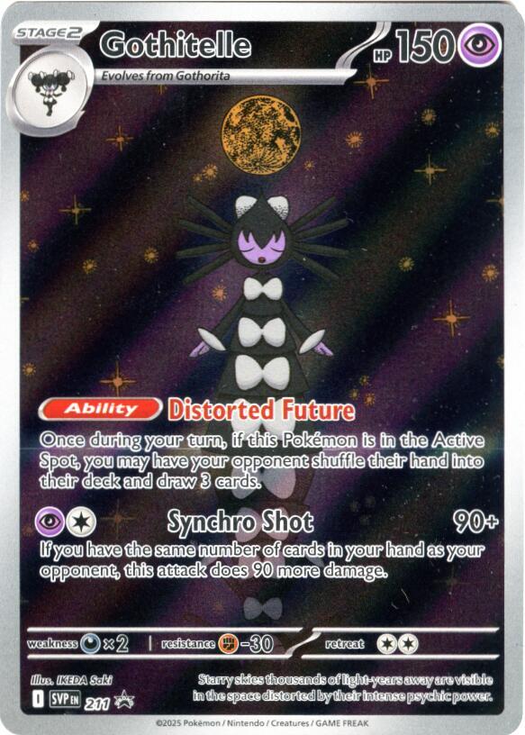 Carta Promo Gothitelle Inglés