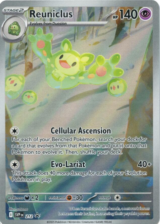 Carta Promo Reuniclus Inglés