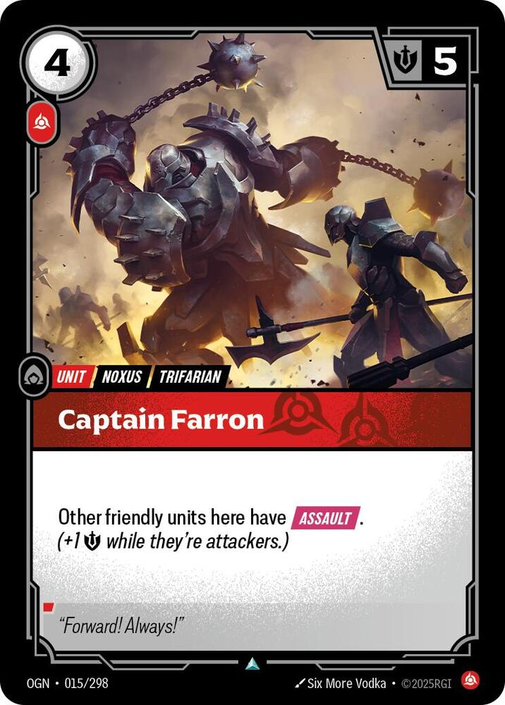 Captain Farron 015/298