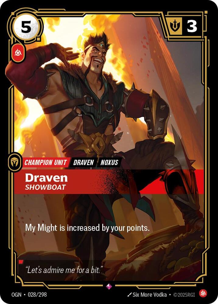 Draven - Showboat 028/298