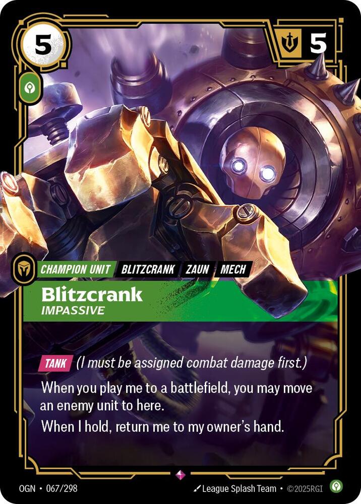 Blitzcrank - Impassive 067/298