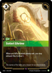Solari Shrine 072/298